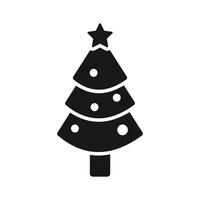 Check this beautiful xmas tree icon in trendy style, ready to use, vector