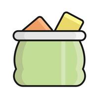 Take a look at this amazing icon of gift bag, ready to use. vector