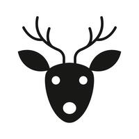 Well designed icon of reindeer, christmas animal, ready to use and download, vector