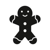 Download this flat icon of gingerbread cookie up for premium use, vector