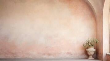 mediterranean fresco texture photo