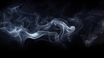 dense black background with smoke photo