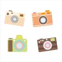Lens And Lines Unique Cameras Clipart For Every Project vector