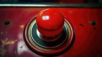 nostalgia red button photo
