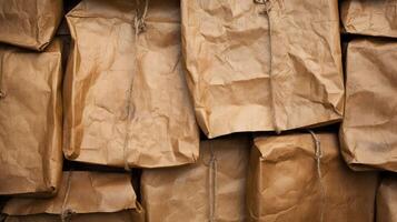paper brown bag texture photo