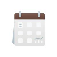 simple schedule icon vector