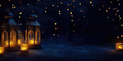 Elegant lantern scene with soft gradient for cozy and serene atmosphere photo