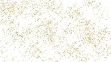 Gold Glitter Particles Overlay solated on dark background glitter sparkly holiday background vector