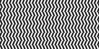 Zig zag pattern background in black and white vector