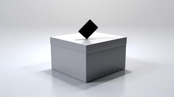 approval check mark with box photo