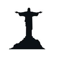 Christ the Redeemer icon vector