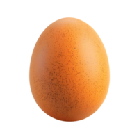 An orange egg on a transparent background png