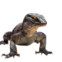 Monitor lizard on a transparent background png