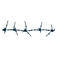 Barbed Wire Fencing Against for Security and Safety png
