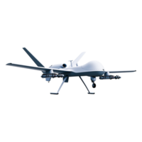 Futuristic Drone Aircraft with Advanced Technology and Sleek Design png