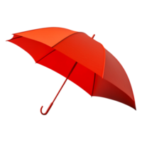 Bright Red Umbrella on for Rainy Day Imagery png