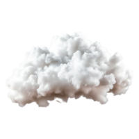 Soft Fluffy White Clouds on a Blue Sky Background png