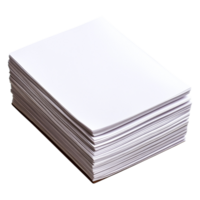 Stack of Blank Sheets of Paper for Creative Projects and Designs png