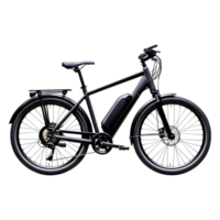 Sleek Electric Bicycle with Modern Design and Advanced Features png