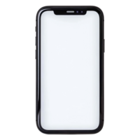 Modern Smartphone with Blank Screen Ready for User Interaction png