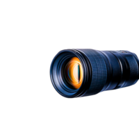 High-Quality Camera Lens with Focused Aperture Light Effect png