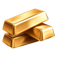 Shiny Gold Bars Stacked in a Rich, Luxurious Arrangement png