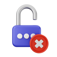 A lock with a red cross and a lock with a red cross png