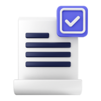A checkbox icon with a checkmark and a blue checkmark png