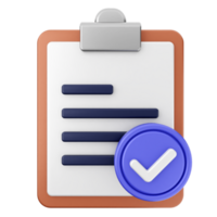 Clipboard icon with check mark png