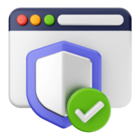 A shield icon with a check mark png