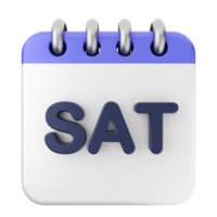 Calendar sat icon png