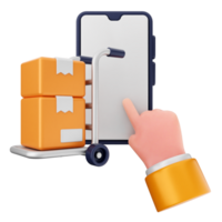 Mobile app for ecommerce png