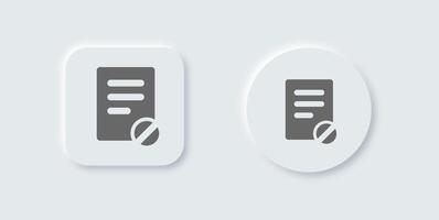 Two icons of a server and a computer vector