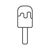 ice cream icon design vector