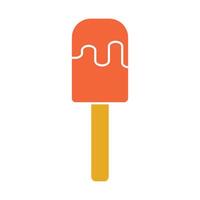 ice cream simple design vector