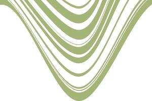 simple abstract light olive color thin to thick wavy line pattern that can be used as a background or texture vector