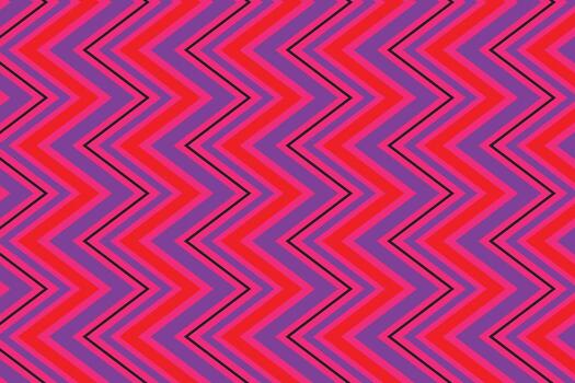 sencillo resumen Violeta rojo color geométrico zig zag línea modelo vector