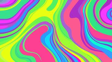 Vibrant trippy texture. abstract geometric print vector