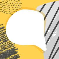 Set of collage for social media. design. vector