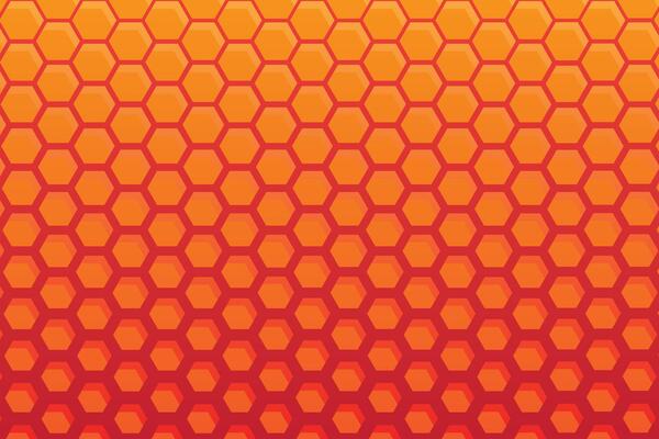 Honey comb hexagon pattern. background with net grid. Geometric abstract mosaic bee cells. Simple hex polygonal graphic.