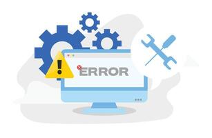 Error desktop need to be fix vector