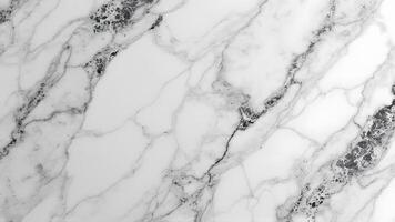 White marble texture with natural pattern for background or design art work photo