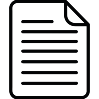 Document element icon isolated png