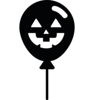 halloween balloon helium silhouette element icon isolated png