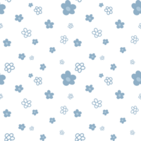 Happy Valentine's day blue pattern design shape pattern elements for fabric, banner, card, poster and more. png