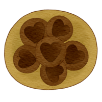 Valentine's day sticker, badges, labels, flat, sign, icon hand drawn style. png