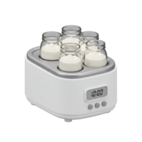 Automatic Yogurt Maker Machine with Timer for Homemade Yogurt Production png