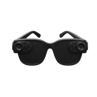 Innovative Smart Glasses Design Modern Technology Eyewear with Built-in Speakers and Controls png