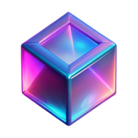 3D Cube Abstract Background Image png