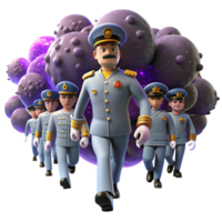 Confronting the Cellular Anomaly A 3D Animated Depiction of a Military Team's Response to a Biological Threat png